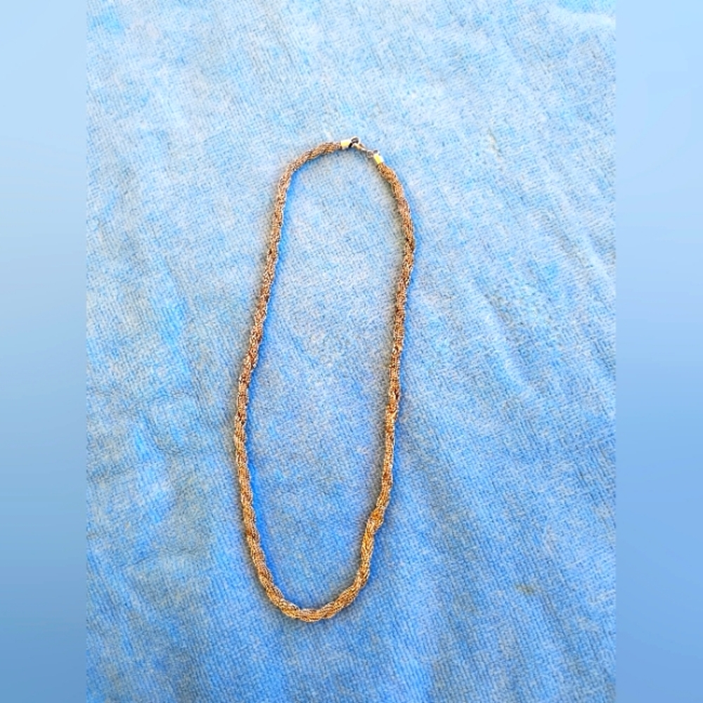 Elegant Silverton Multiple Layers Twisted Braided Necklace With Fastener